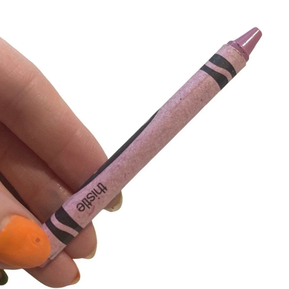 Thistle Crayola Crayon  Retired USA UNUSED Vintage Binney‎ & Smith
